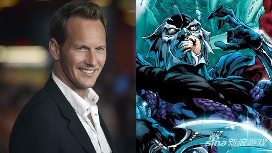 对抗《守望者》夜枭演员patrick wilson扮演的海王兄弟奥姆以及黑蝠鲼