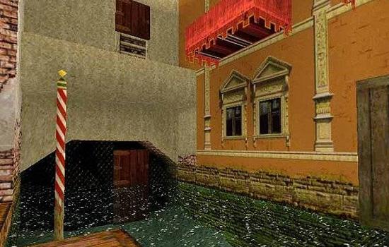 《古墓丽影2》将玩家带到了水城威尼斯