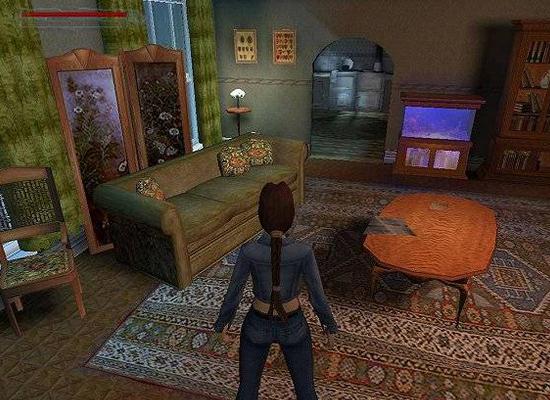 《古墓丽影》初代截图