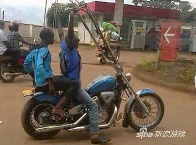 这是我见过最装逼的摩托车