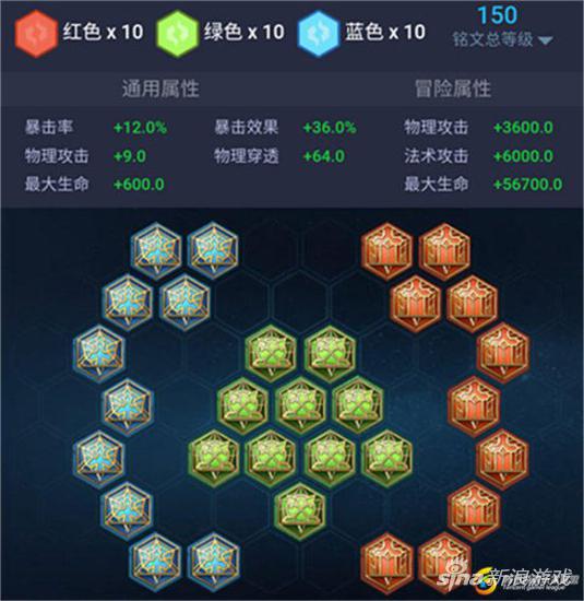 射手通用铭文