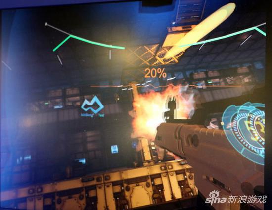 台北电玩展射击新作《合金突袭》展出