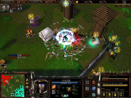 魔兽RPG地图《信长之野望》，有趣的是它在地图设定上与真三完全相反。