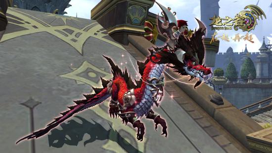 龙腾飞舞贺新春龙之谷红龙坐骑霸气来袭