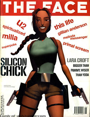 1997年劳拉出现在时尚杂志上