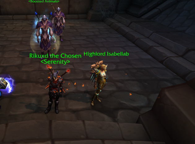 Isabellab侵占Serenity副本