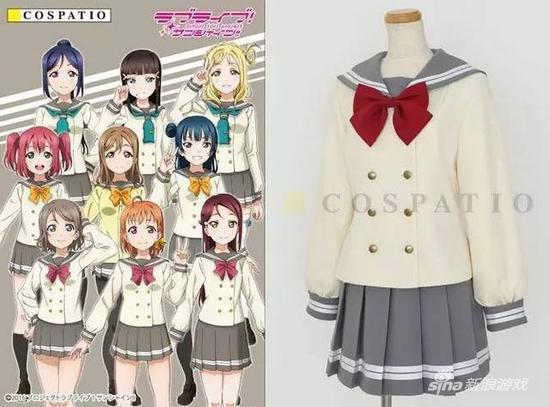 私立浦之星女学院制服