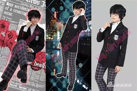 秀尽学院高校 男子制服