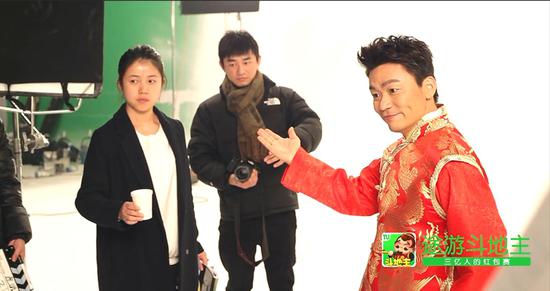 图4：艺人版拍摄现场