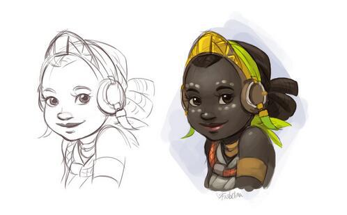 伊菲可能不是守望先锋新英雄