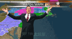 今天我们天气预报的电脑死机了