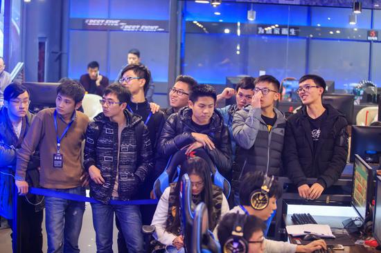 上海赛区比赛现场图