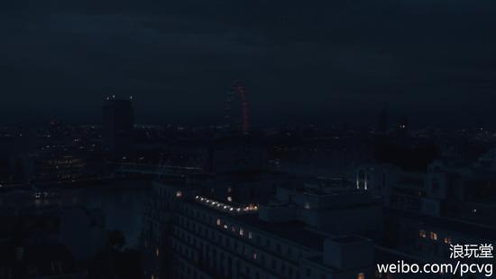 看到远处的伦敦眼了吗？