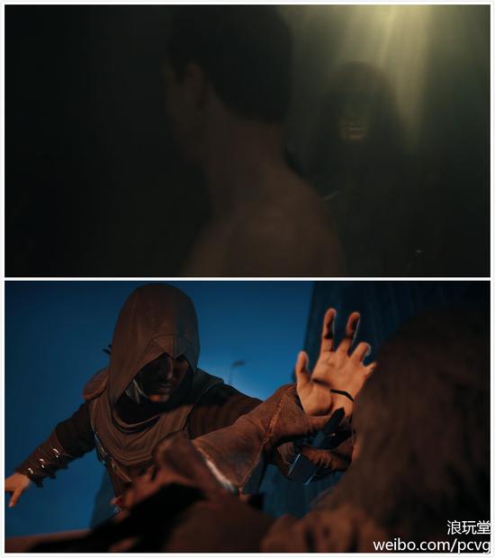 看下巴！是不是有像！