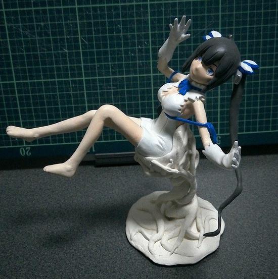 日本网友晒出自制“邪神手办”