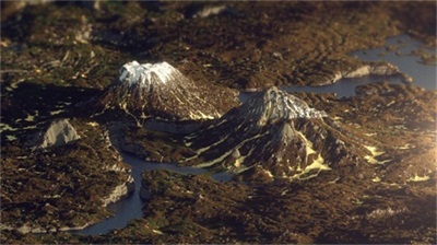 Blockworks的2名成员用31天时间、1亿块方块搭建的作品《We are the rangers》