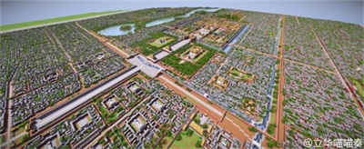 Cthuwork作品古代北京沙盘第一期工程