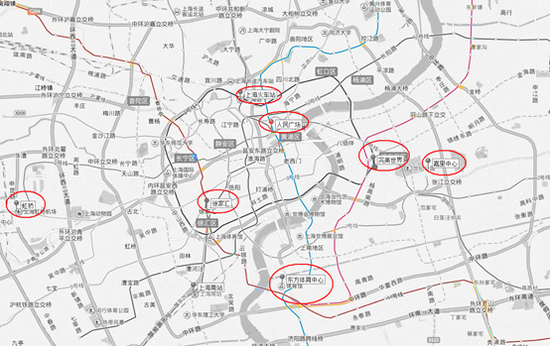 3：交通关键线路