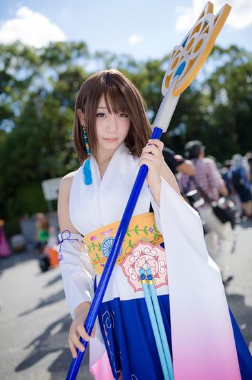 伊织萌cos的FF尤娜