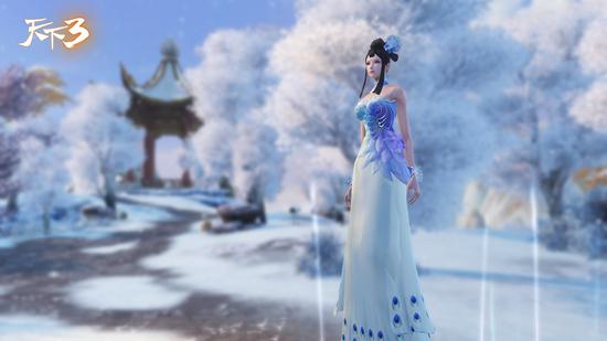 时装“雪羽霓裳”