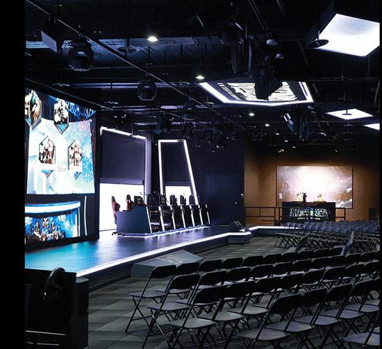 暴雪全球第一家官方电竞馆落户台湾logo随处可见