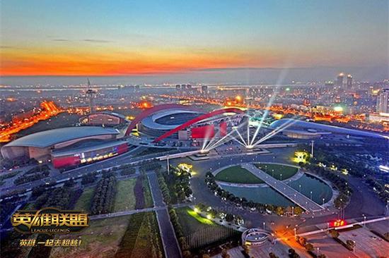 南京奥体中心全景