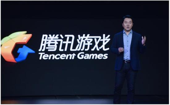 （腾讯集团高级副总裁马晓轶介绍成长守护平台情况）