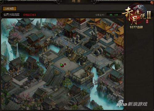 仙界大陆浮现 9377《赤月传说2》新BOSS地图曝光