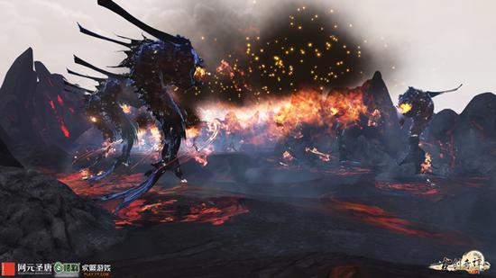 《古剑奇谭网络版》九龙潭幻境危机四伏