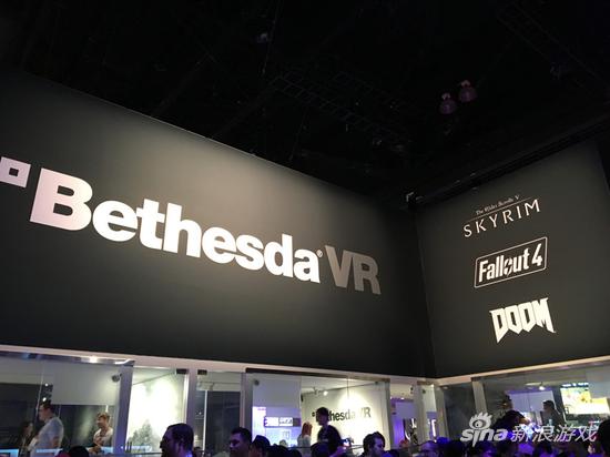 B社为VR开辟了大片区域