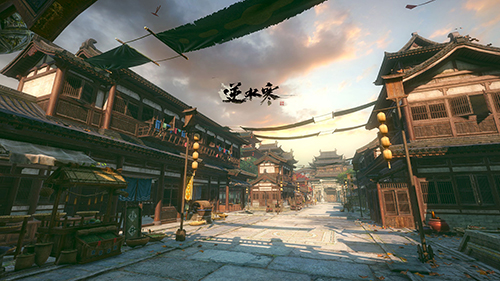 图4：《逆水寒》场景