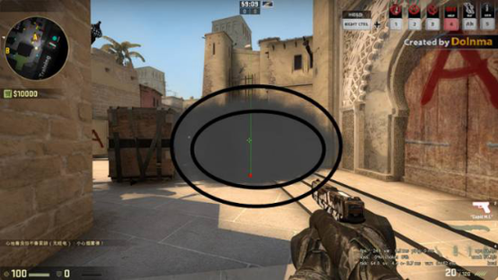 图2单向烟的形成