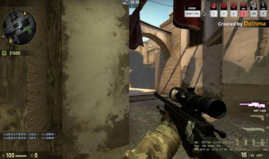 荒漠迷城中VIP处CT第一视角