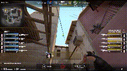 fox这颗烟雾刚刚好封住了整个B二楼的视线