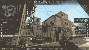 karrigan这次投掷成功骗到G2的三名队员以为要打B区，差点完成1V3残局