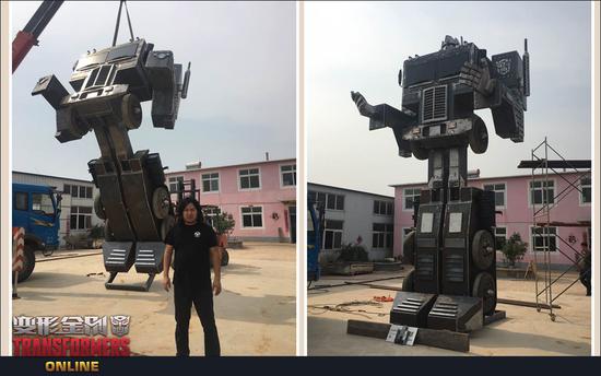 孙世前创作的变形金刚