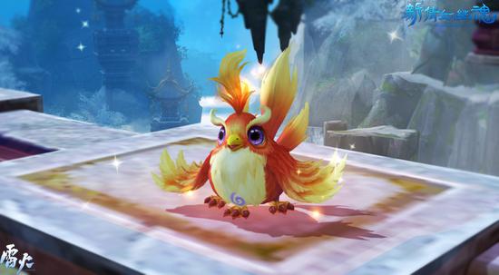 软萌的“三足金乌” 非常可爱