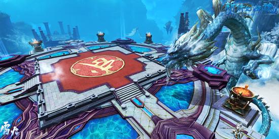 大气恢弘的战斗圣地 苍穹斗神坛