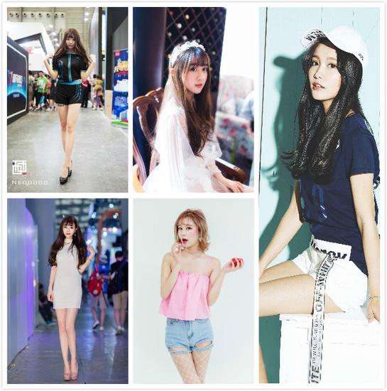 将亮相空中网展位的高颜值军武ShowGirl团