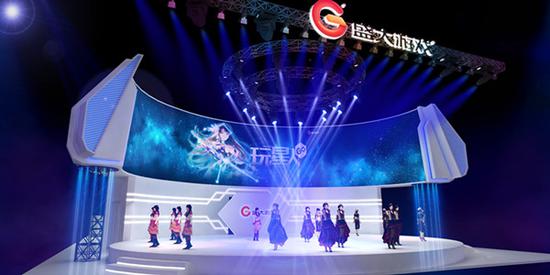 盛大游戏2017CJ展台概念图