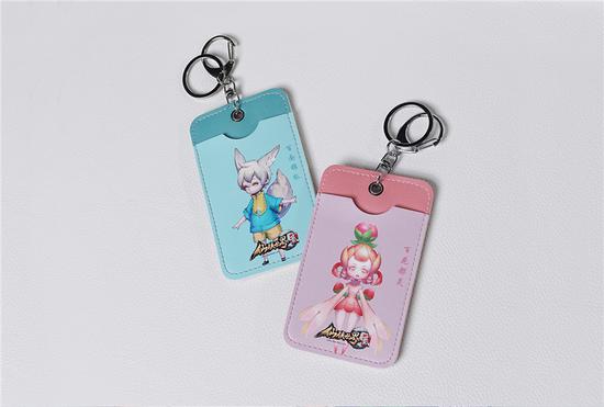 《仙侠世界2》百花都灵\百面锦狐真皮卡包