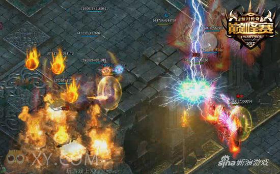 3V3对战 XY游戏《蓝月传奇》诠释战法道配合