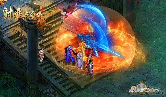 老武侠新经典 ARPG大作51wan新《射雕英雄传》正式上线