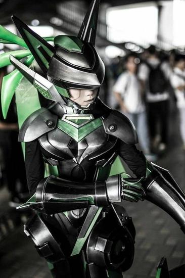 美女cos末日机甲孙尚香全副武装真实还原