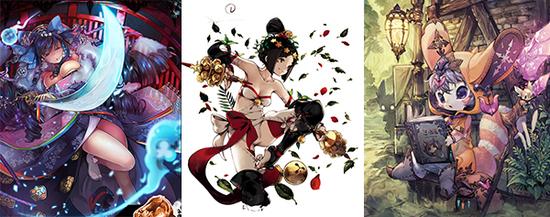 不同种族的使魔