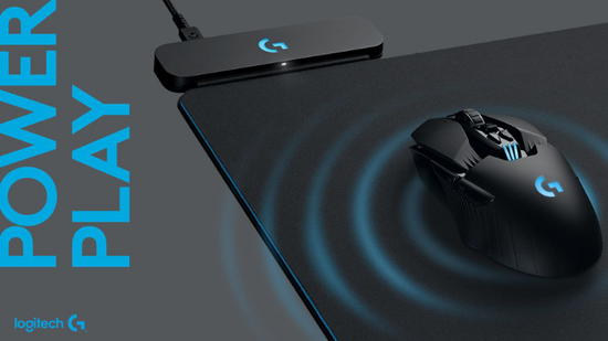 罗技POWERPLAY无线充电系统与罗技G903 LIGHTSPEED无线游戏鼠标