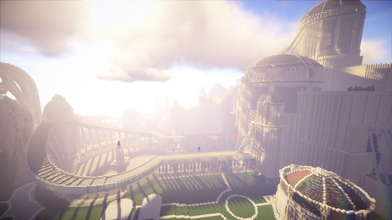 中国团队凭四张原画神还原德玛西亚城邦全貌