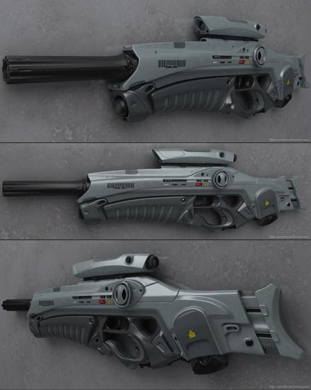未来枪械概念设计图 重登战场主宰