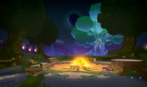 共存节篝火休息处