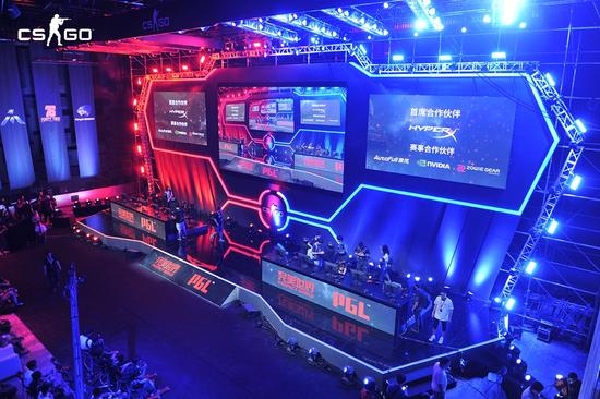 在中国北京举办的2017亚洲锦标赛现场